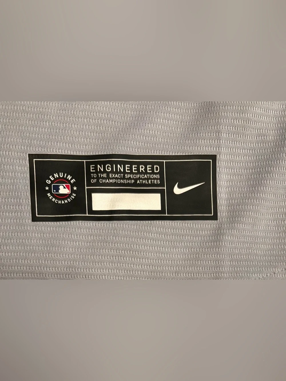 Nike Authentic Kansas City Royals MLB Baseball Gray Jersey Men’s Size: XL